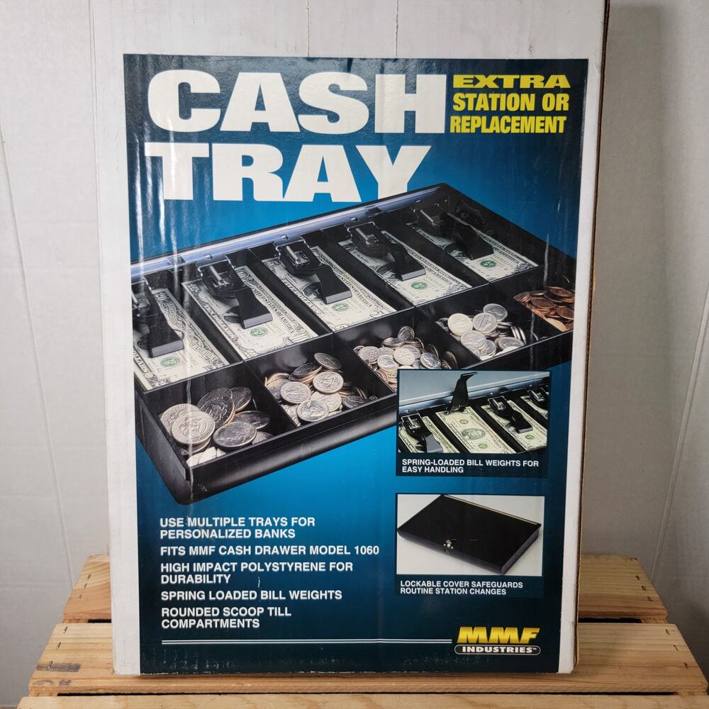 MMF Industries Cash Tray: Extra Station or Replacement - NEW